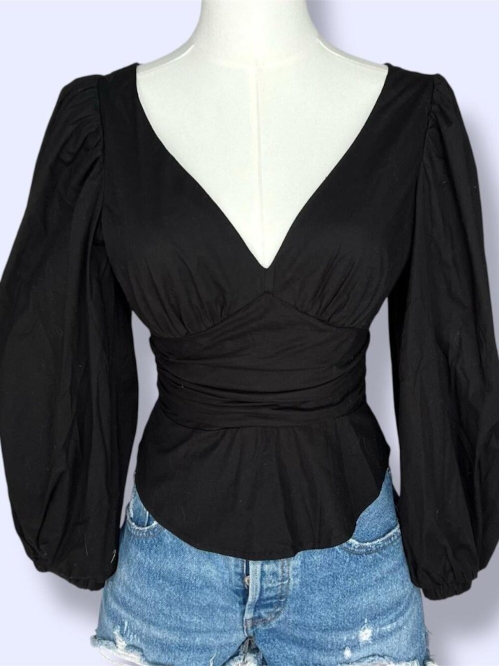Bardot Women's Black Blouse